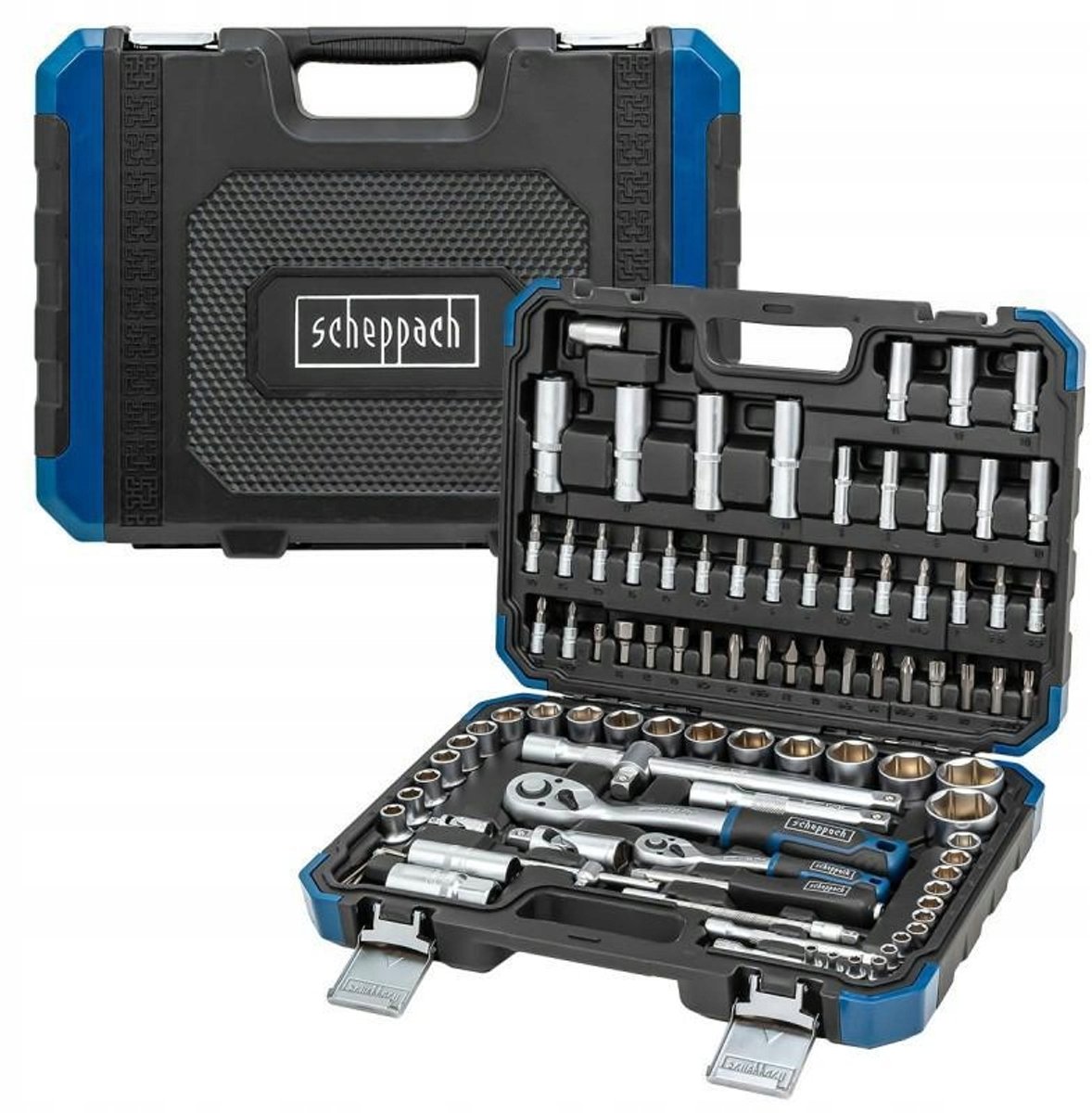 Uitgebreide Gereedschapskist 94 Delen - 1/4" & 1/2" Dopsleutels