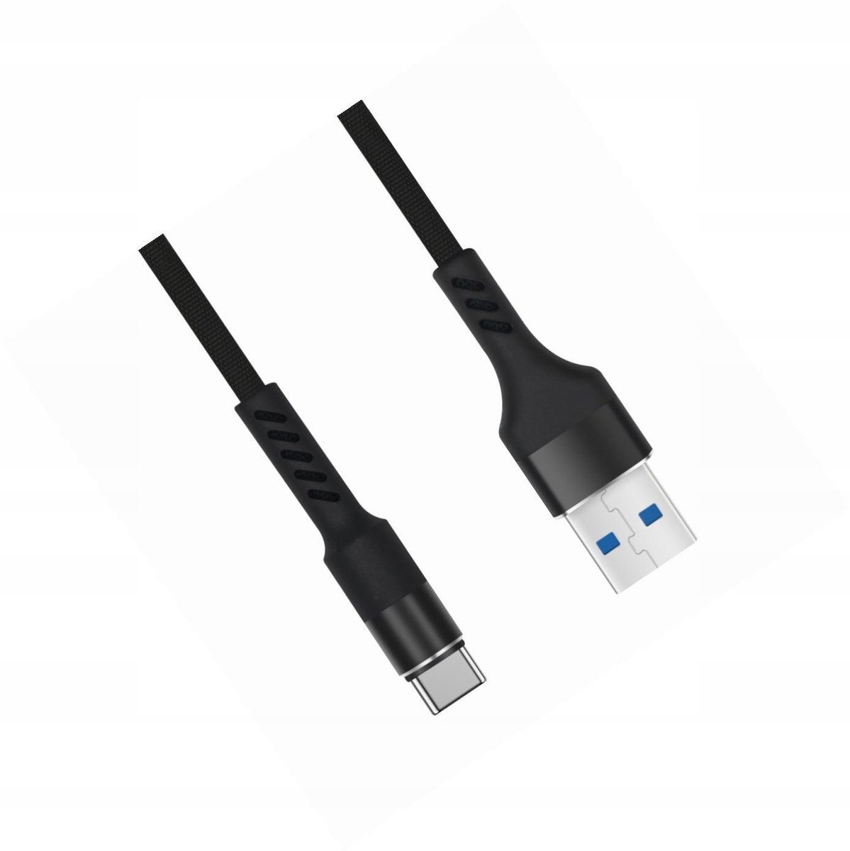 USB-C Kabel 1m Snel Laden Versterkt voor Vivo Y12G