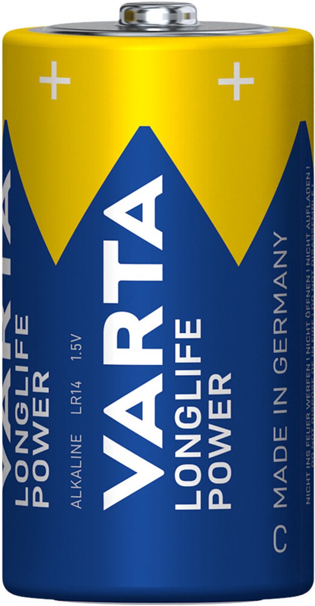 Varta Longlife Power C Blister - 3 x 2 stuks - Voordeelverpakking