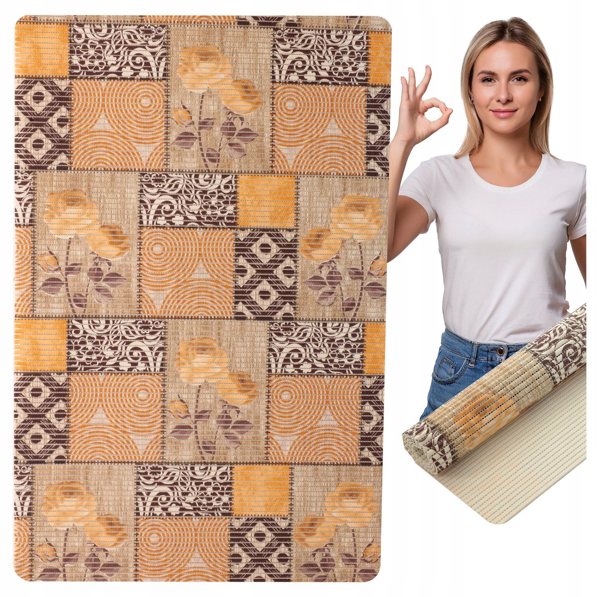 Antislip Badmat Schuim 65x100cm - Geschikt voor kinderen en senioren