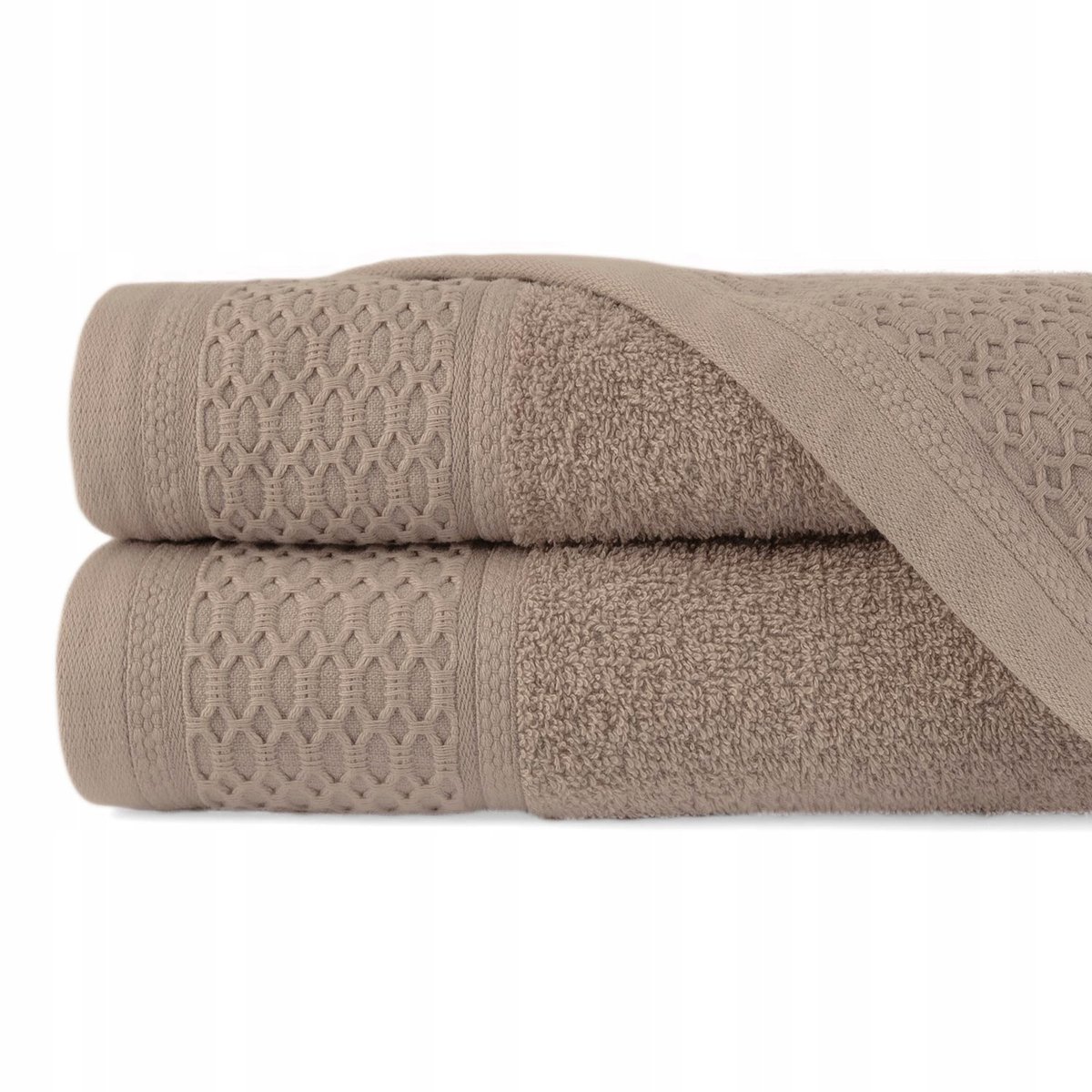 Solano Badstof Handdoek 70x140cm - Zacht & Absorberend - Beige