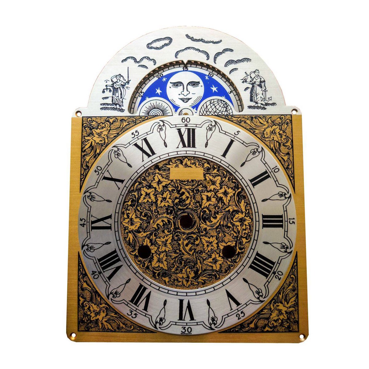 Maan wijzerplaat 20 x 15cm