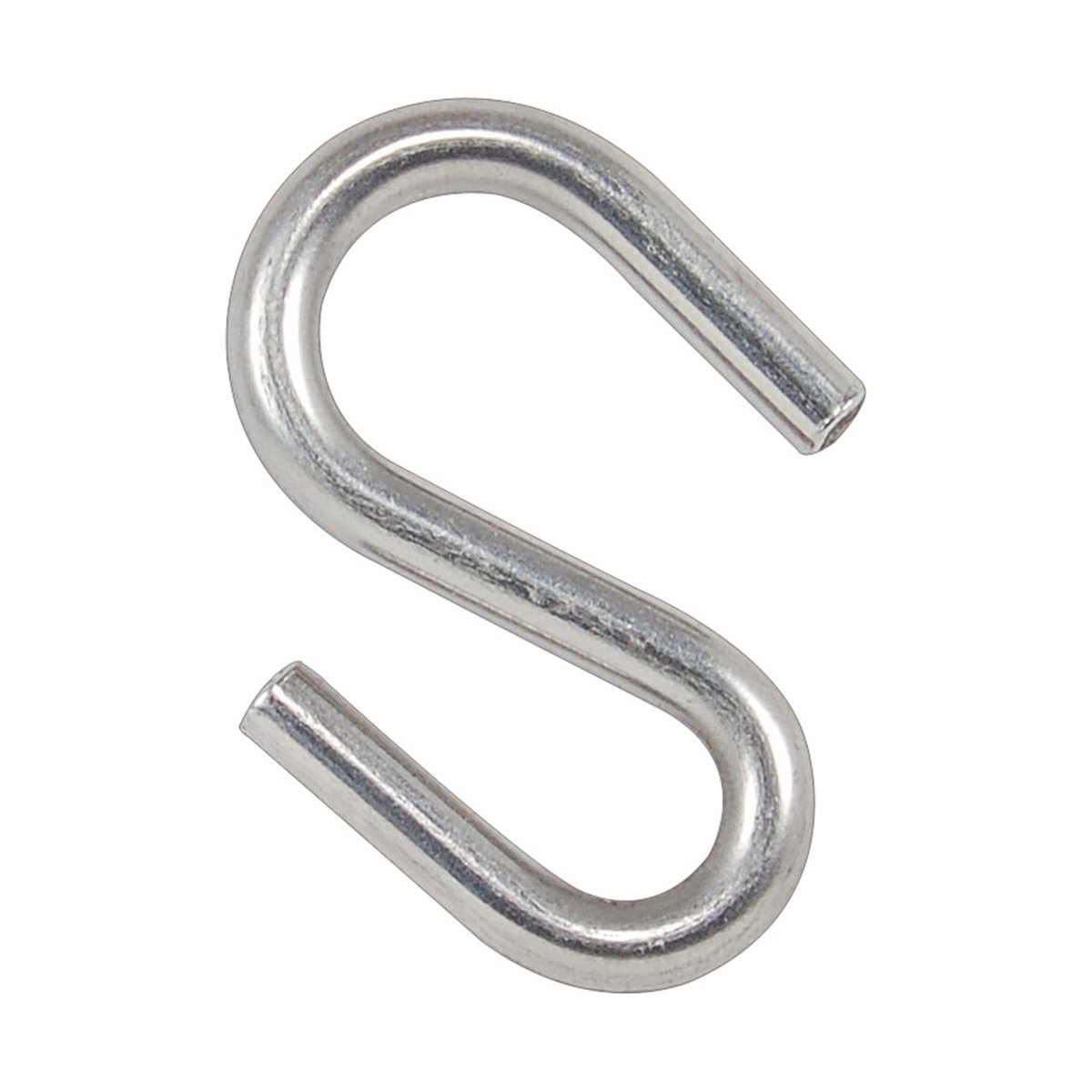 Touwhaak staaldraad zilver