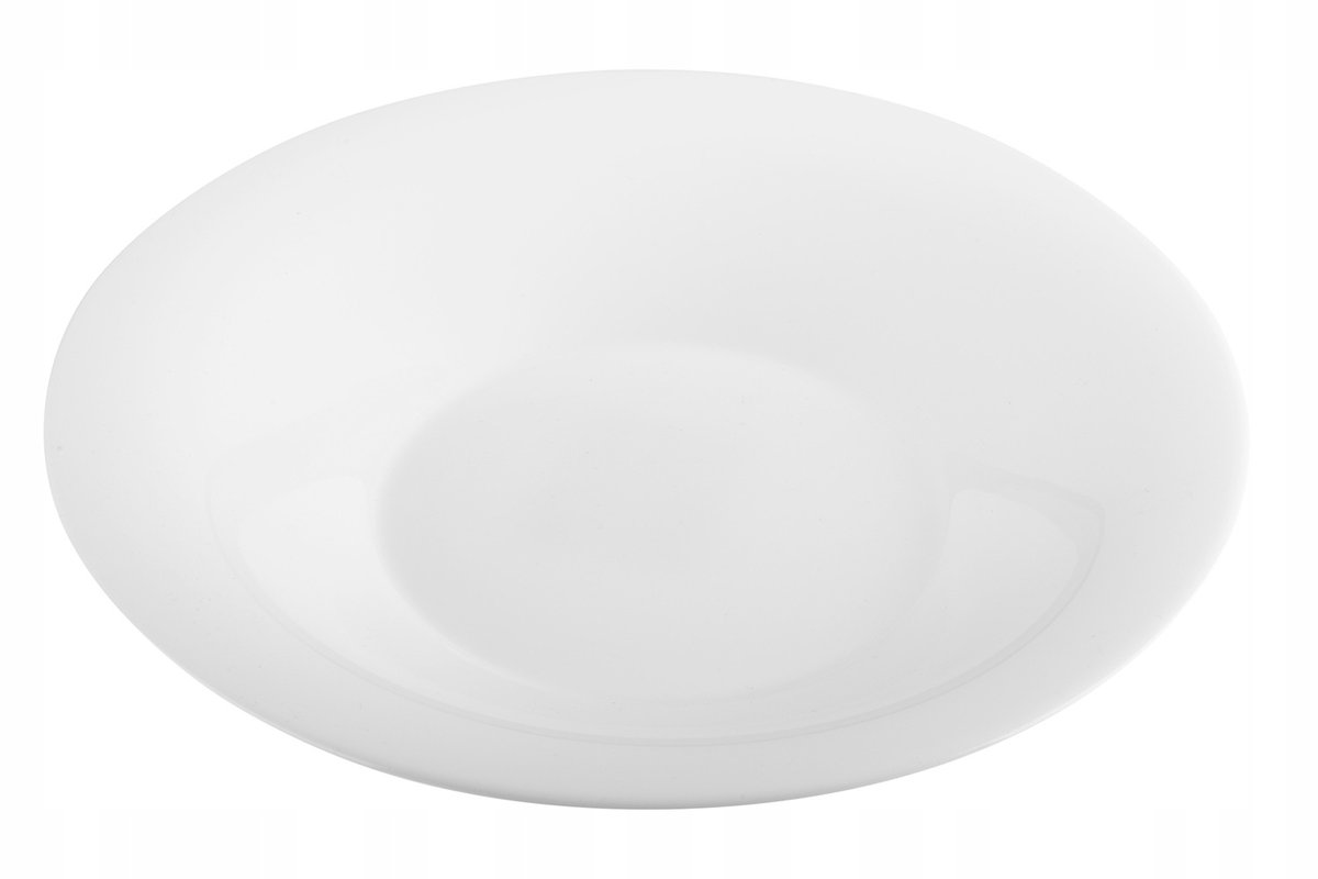 CLASSIC Diep Bord 24cm Wit Opaalglas