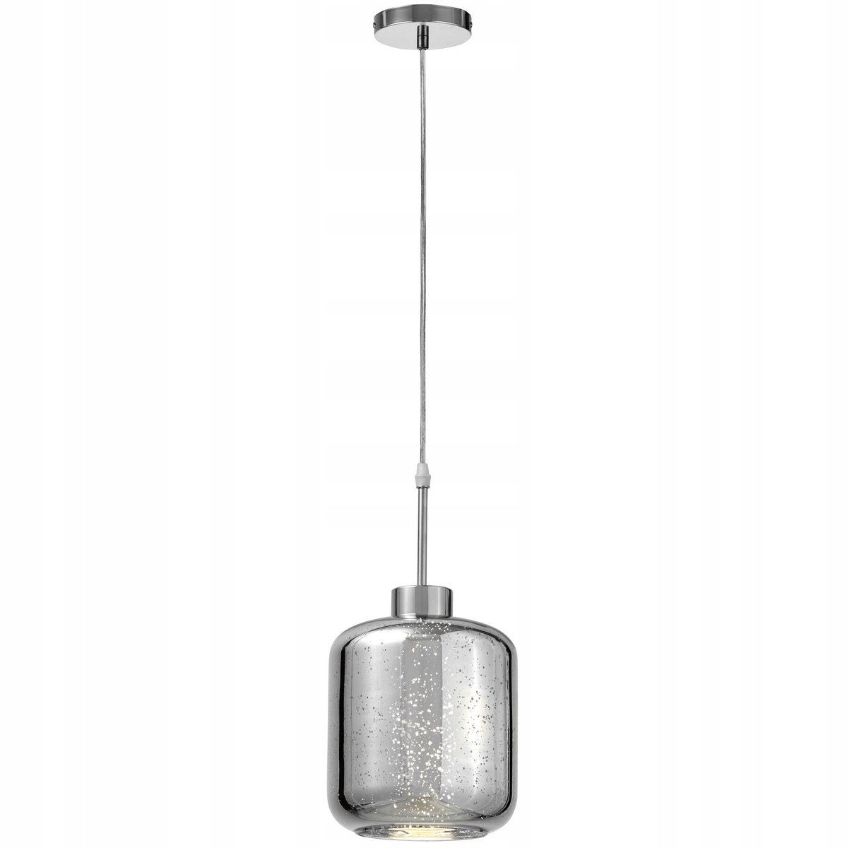 Lumina Deco Alacosmo W1 Hanglamp Chroom E27 1-lichts