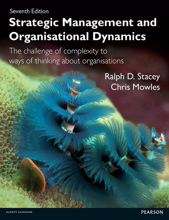 Strategic Management and Organisational Dynamics - cover