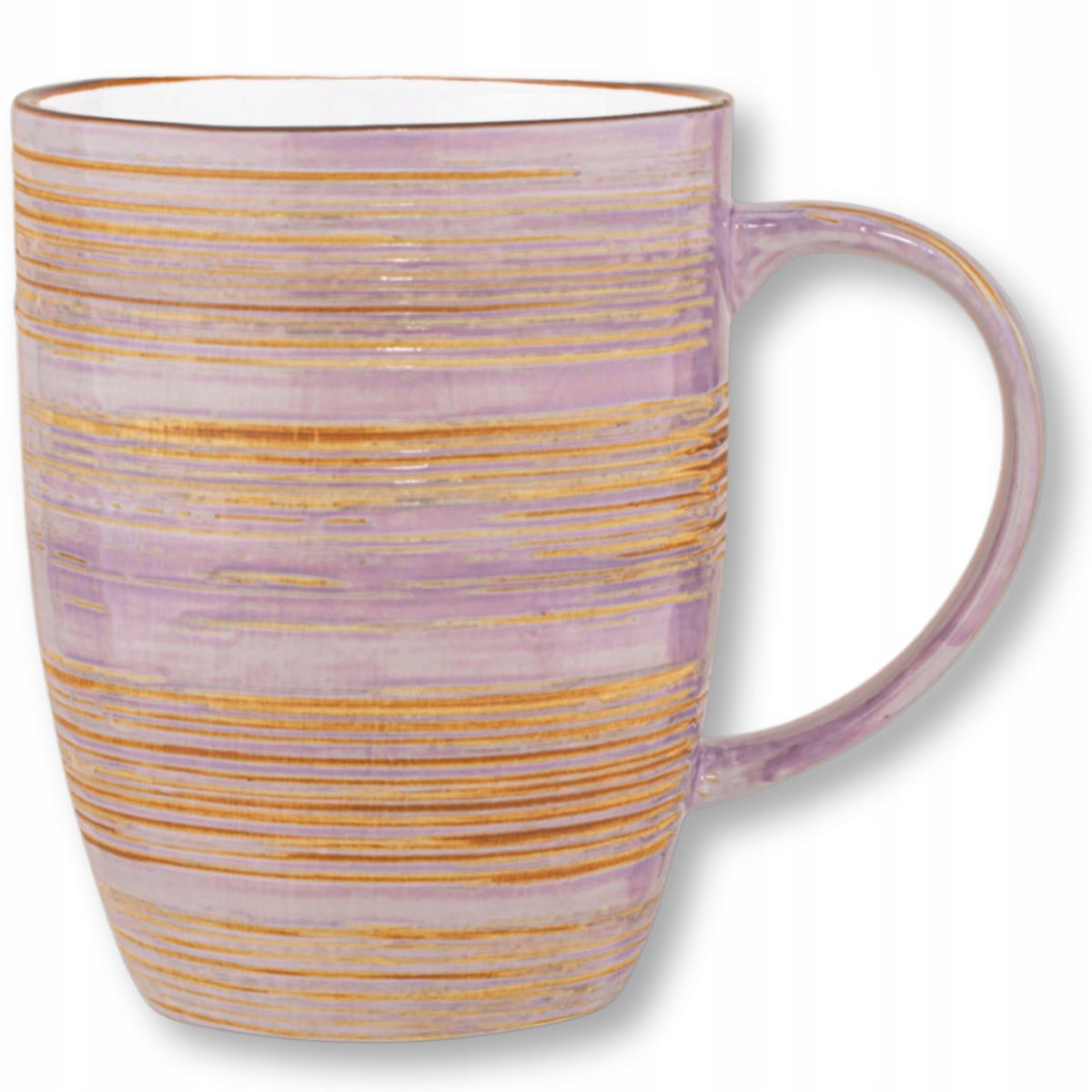 Wilmax Porseleinen Mok 460ml Lavendel - ColorBoom Collectie