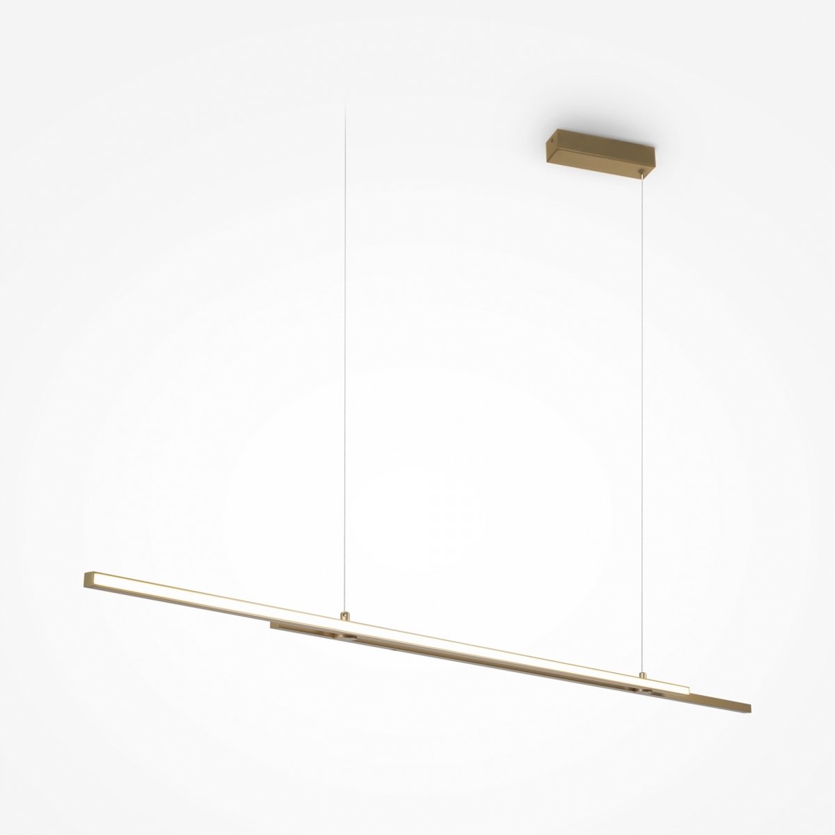 Maytoni Halo MOD005PL-L36BSK Hanglamp - Modern Goud Metaal
