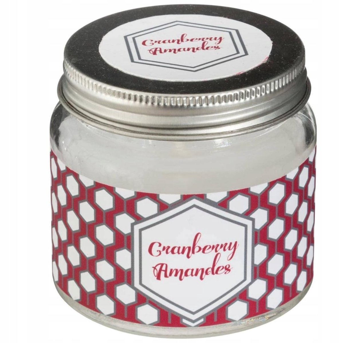 Atmosphera Geurkaars Cranberry Amandel 65g - Sfeervol Huisparfum