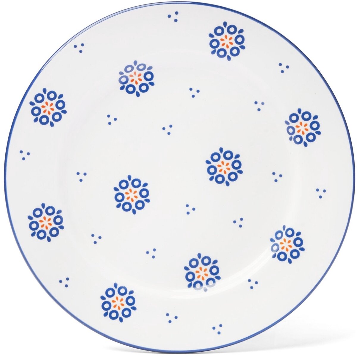 Tadar Folklor Dessertbord - 20 cm Keramiek