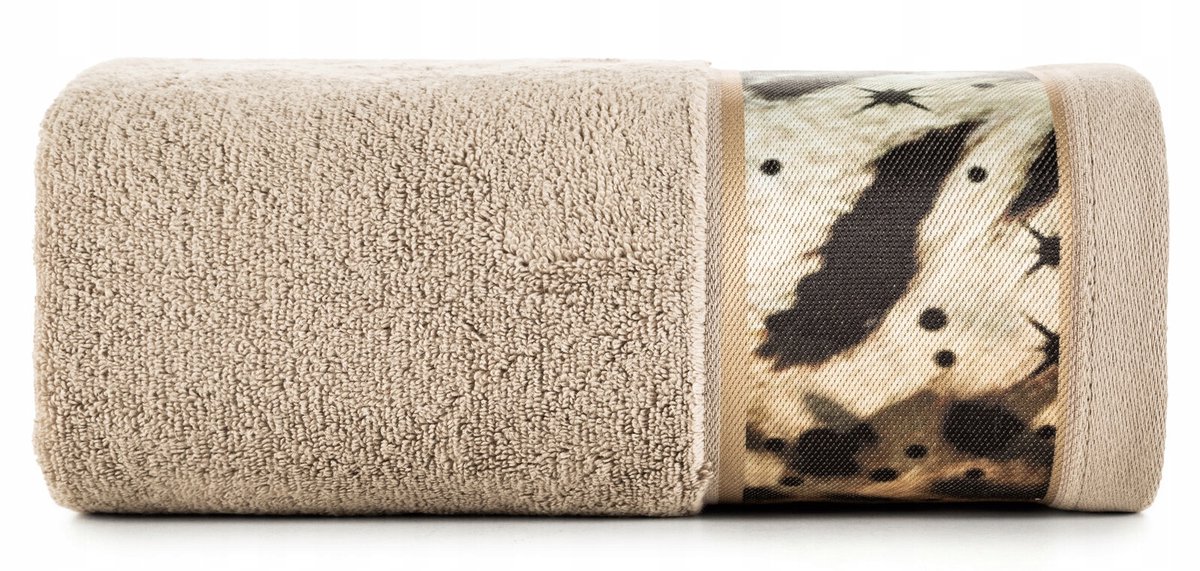 Eva Handdoek 50x90 cm Beige - 100% Katoen
