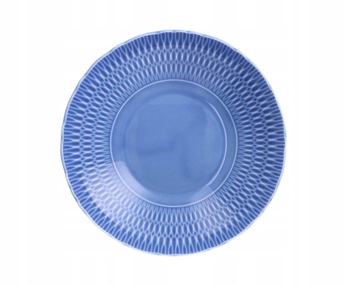 Ćmielów Sofia Diep Bord 22 cm Saffierblauw - Stijlvol en Praktisch
