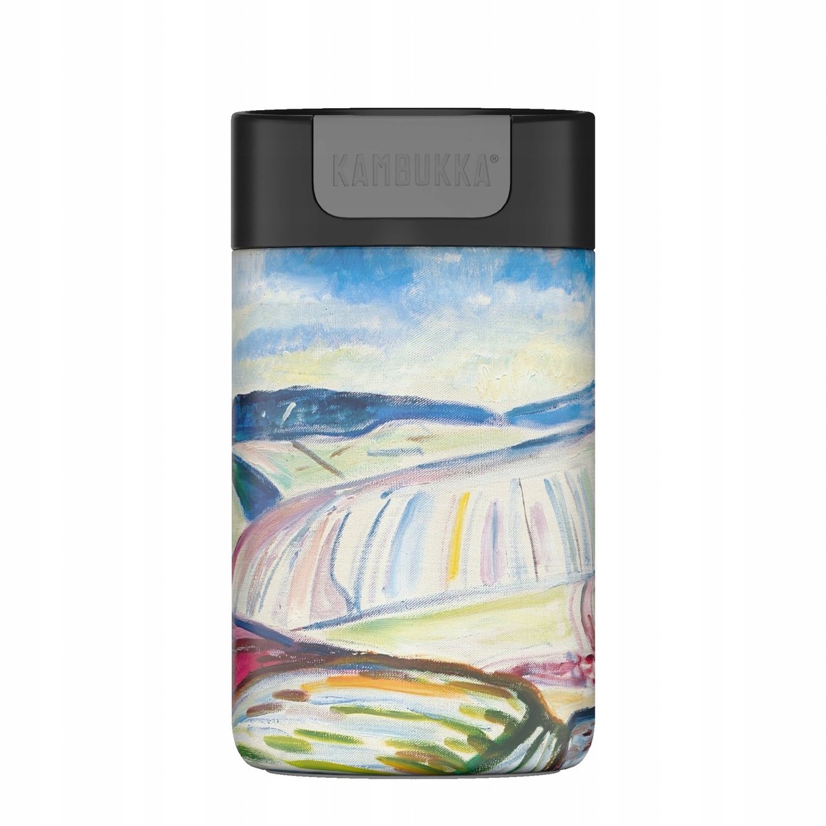 Kambukka Olympus 300ml Thermosbeker - Edvard Munch 'Veld in Sneeuw'