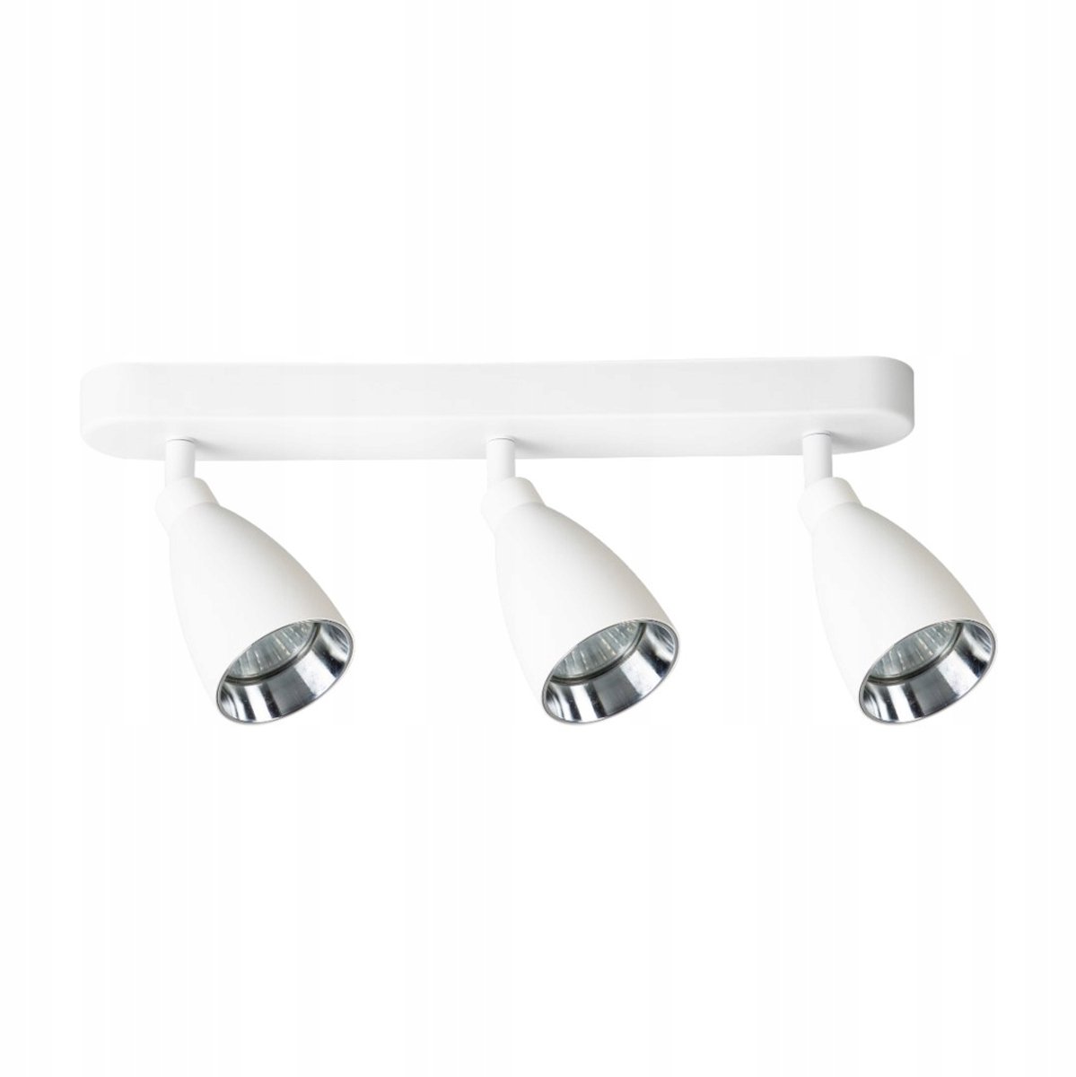 Campana 3-spots Plafondlamp Wit GU10 Aluminium/Ijzer