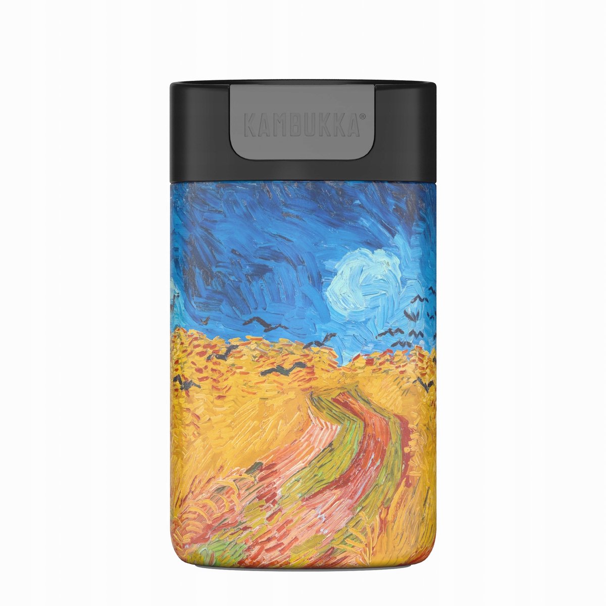 Kambukka Olympus 300ml Thermosbeker - Van Gogh "Korenveld met Kraaien"