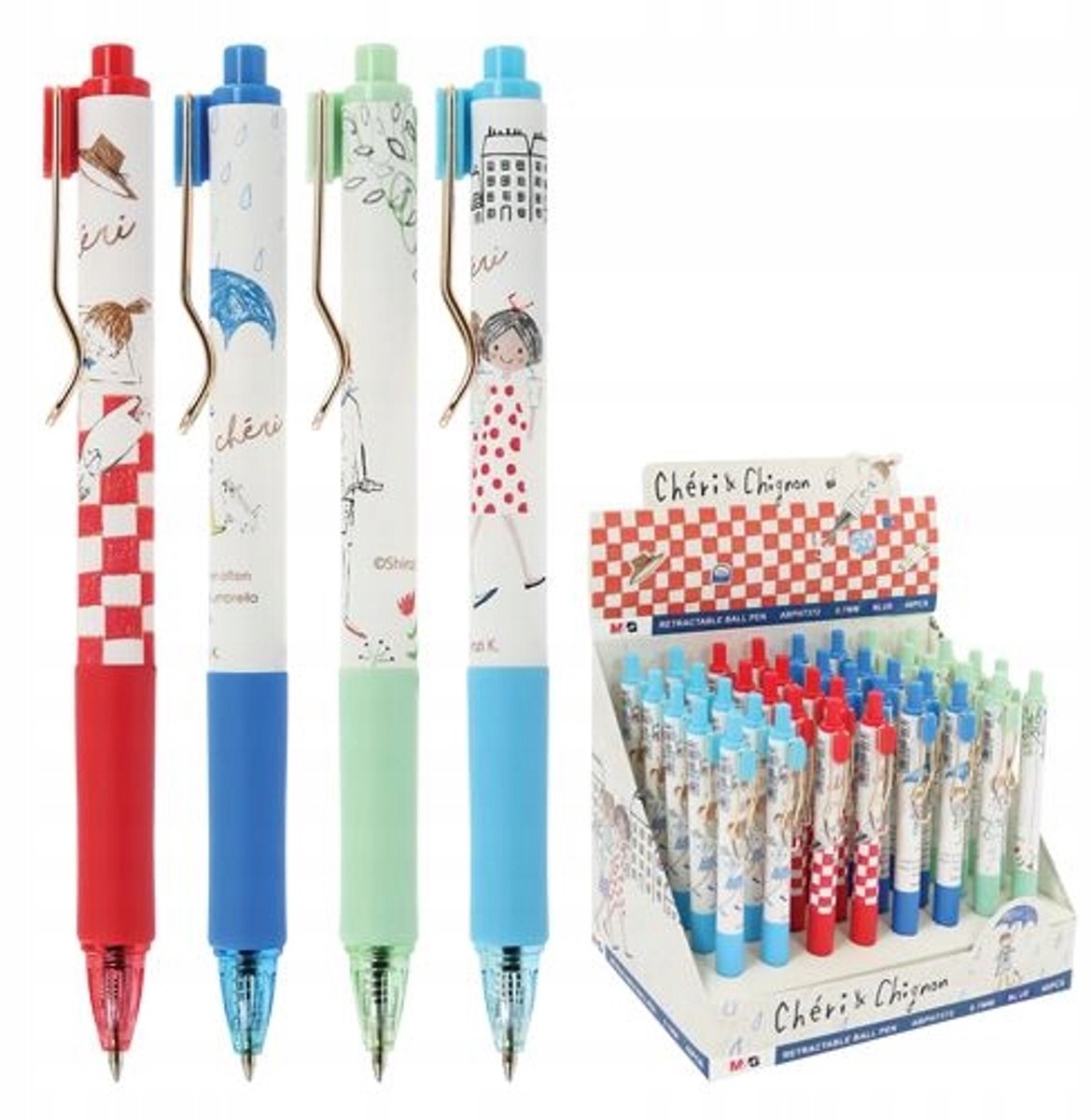 M&G Gelpen 0.7mm Blauw - Vloeiend en Precisie Schrijven