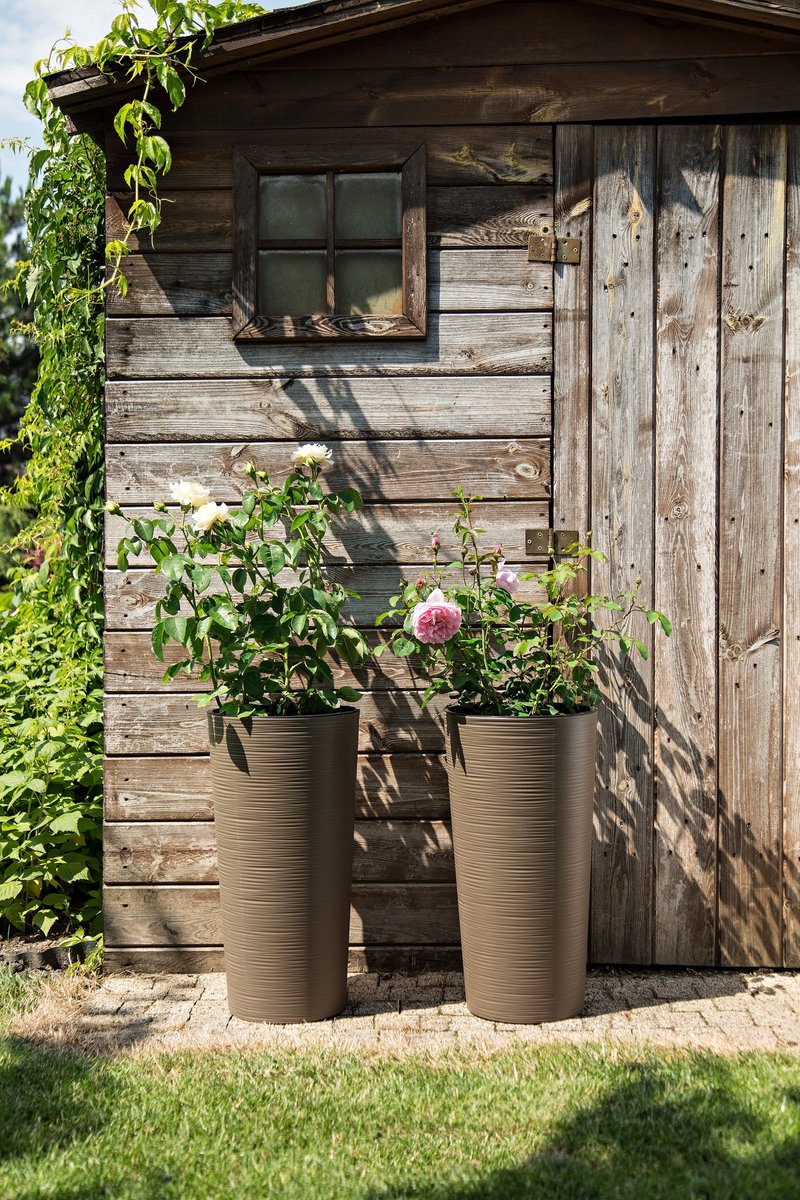 Lamela Lilia Pot Mokka 25x47cm met Inzetstuk - Stijlvol in Duurzaam