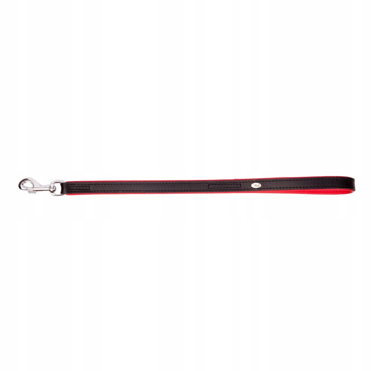 Dingo EXCLUSIVE korte leren hondenriem 2x60 cm