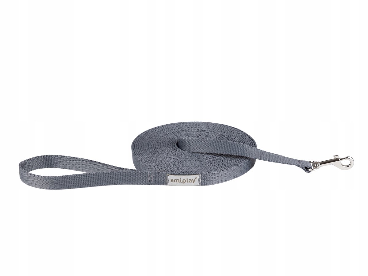 Amiplay Samba Trainingslijn 10m Grijs - Maat M