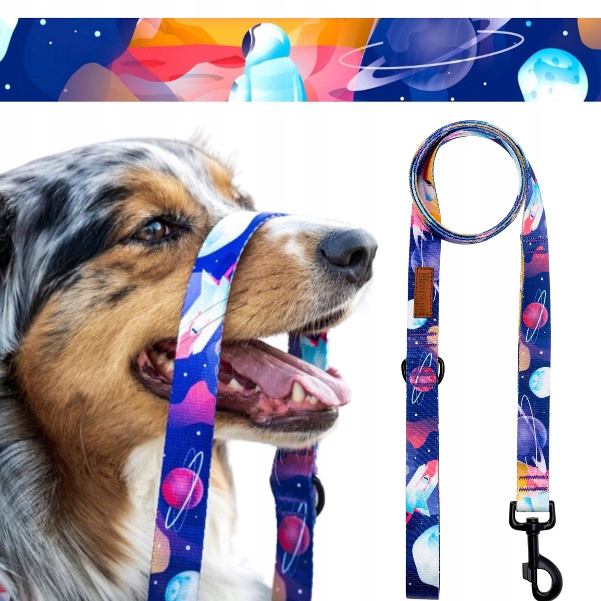 Ukory Klassieke Hondensnoer 150cm - Sterk & Stijlvol voor Grote Honden