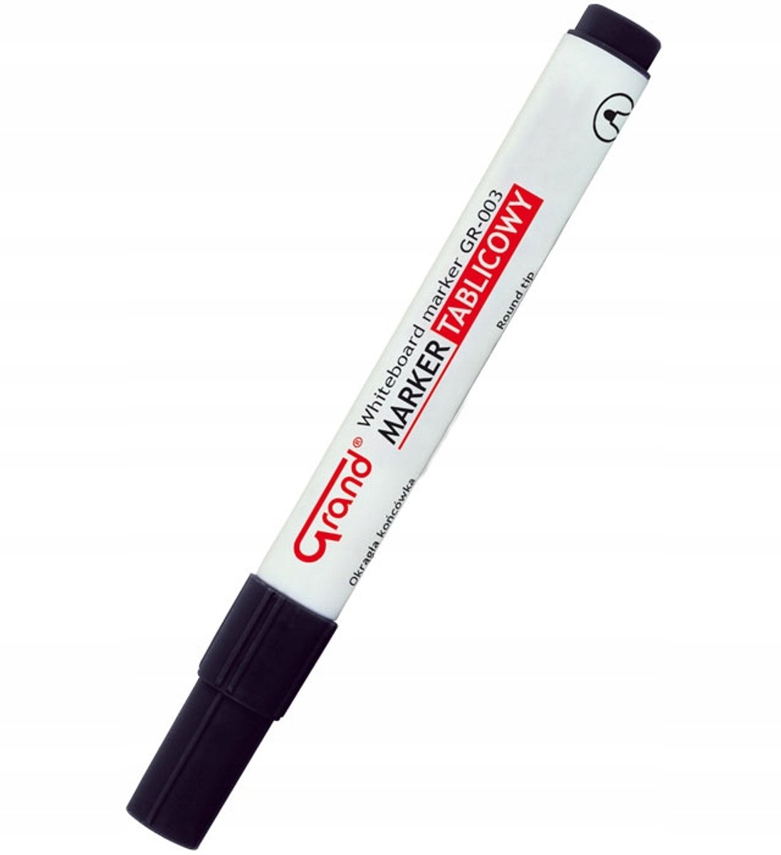 Grand Whiteboard Marker Zwart - GR-003 - 1-3.8mm Lijn