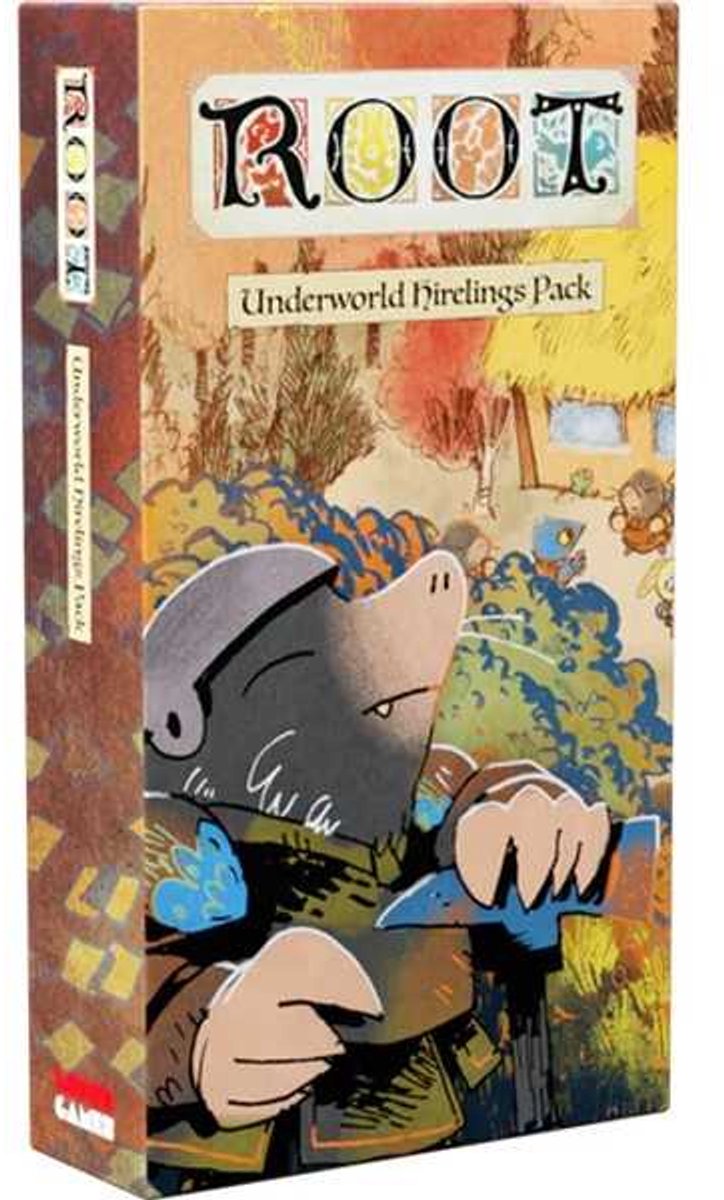 Root - bordspel - uitbreiding - Underworld Hirelings Pack - Engelstalige uitgave