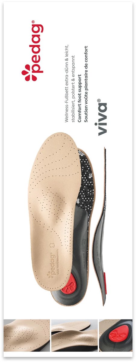 Pedag Viva mid | Inlegzolen | Optimale hygiëne | Actieve koolstoffilter | Maat: 36 t/m 48