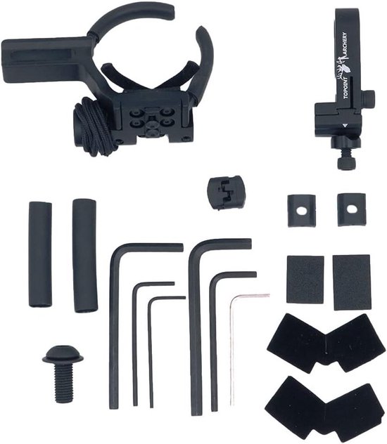 ANCLLO Arrow Rest Drop Away Down Draft Cable Driven Round High Speed