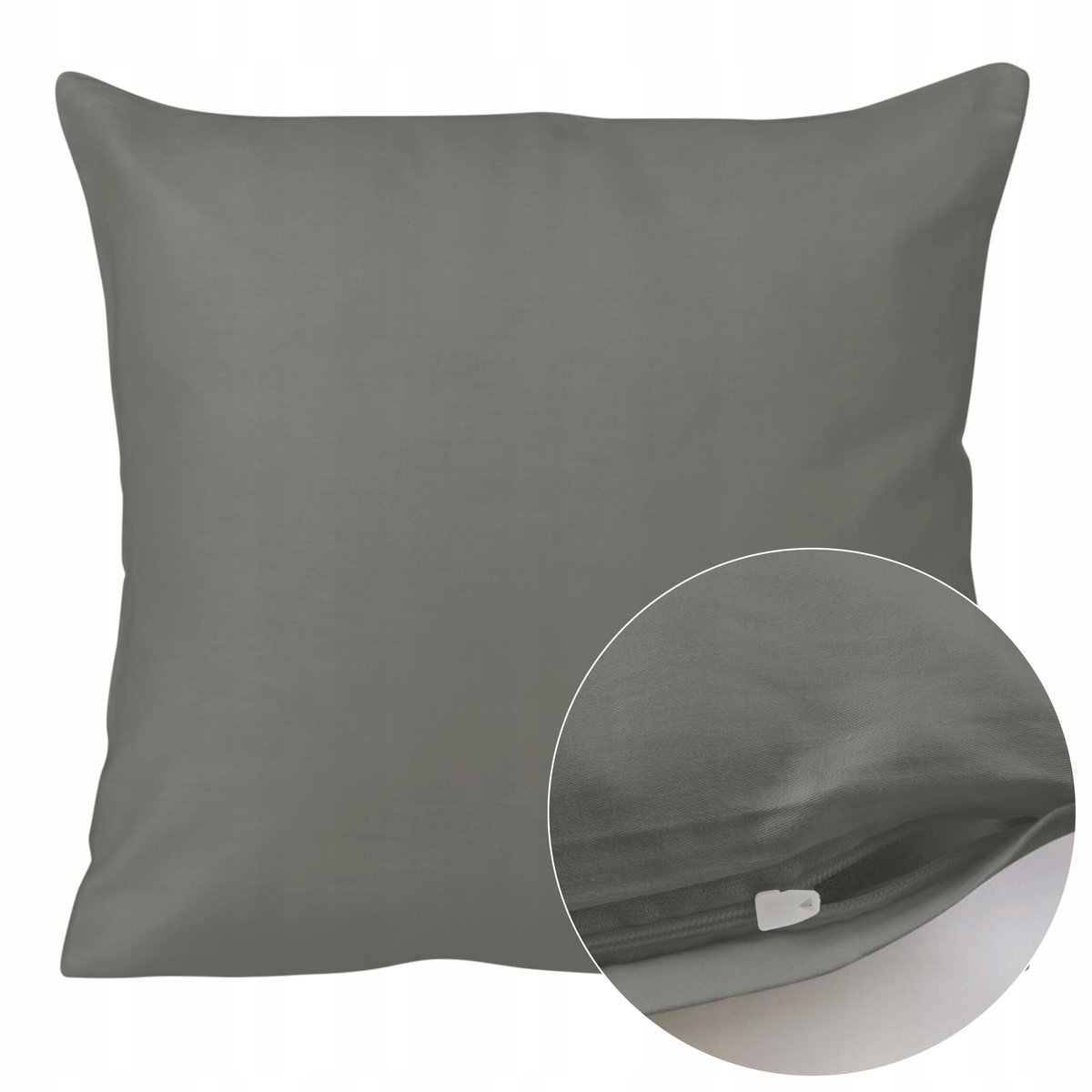 Katoensatijnen kussensloop 50x70 cm - Keuze uit diverse kleuren