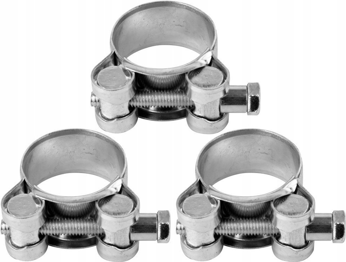 Vorel Slangklem W1 29-31 mm - Verzinkt staal - 3 st