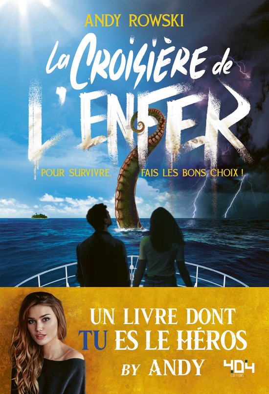 Livre dont tu es le héros - La croisière de l'enfer - cover