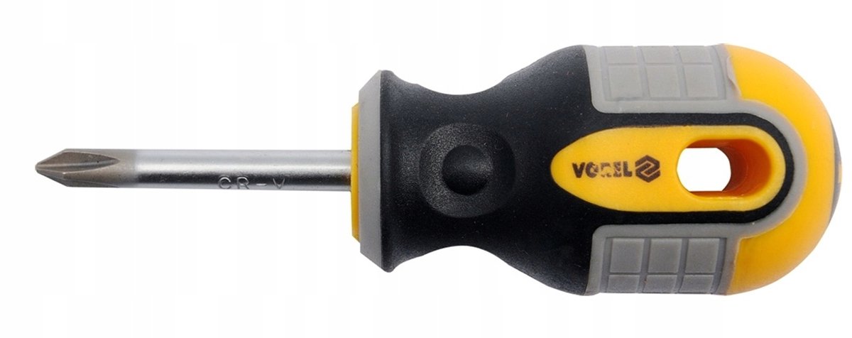 Vorel Kruiskopschroevendraaier PH1 x 38mm CrV - Magnetisch