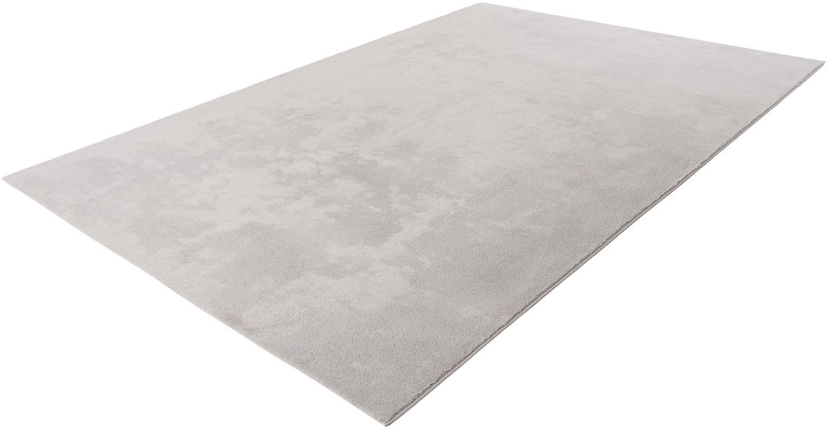 Lalee Vloerkleed - Loper - Tapijt - Zilver - Zacht en Comfortabel - Antislip - Wasmachinebestendig