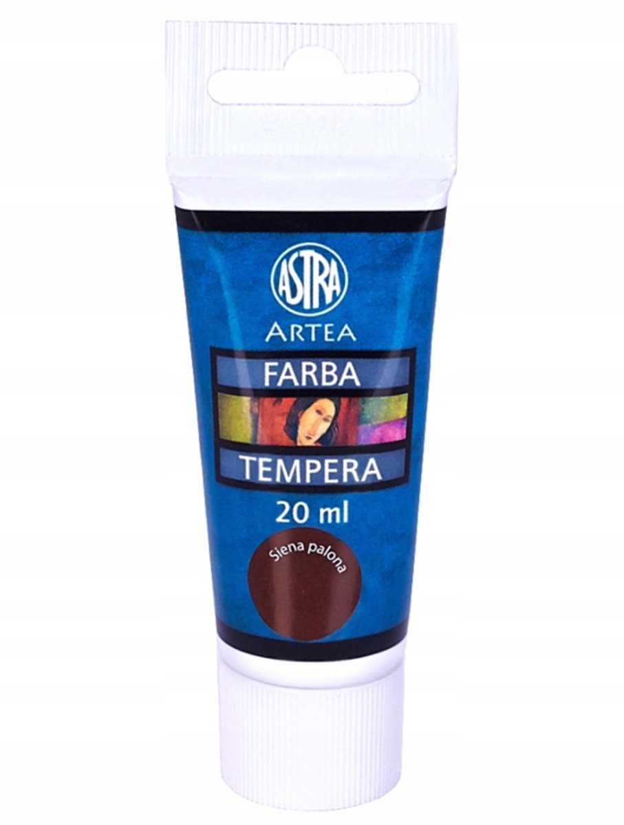 Astra Tempera Verf 20ml - Siena Brons, Ideaal voor papier en karton