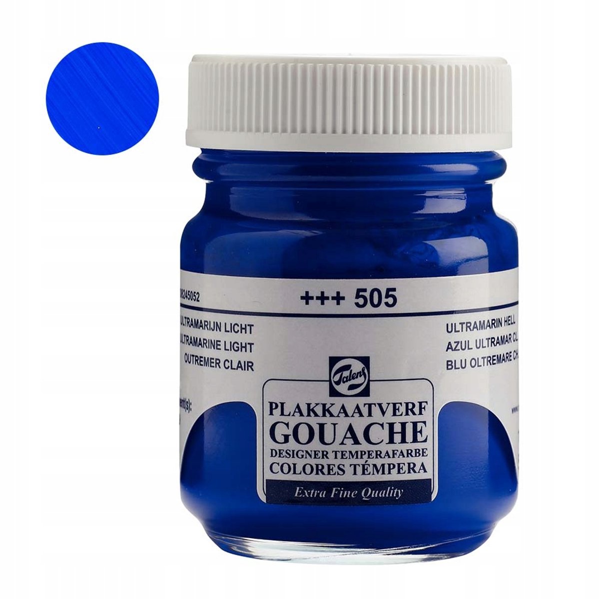 Talens Gouache Verf 50ml - Ultramarijn Lichtblauw