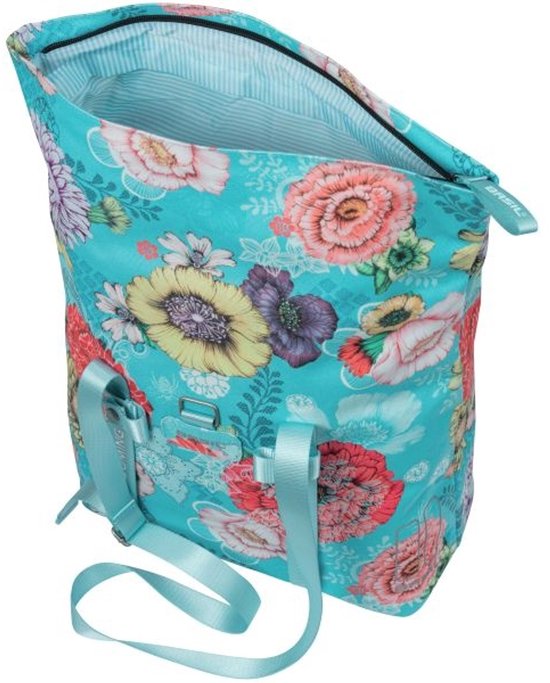 Basil Bloom Field Fietsshopper - 15-20 Liter - Blauw van Basil — afbeelding 4