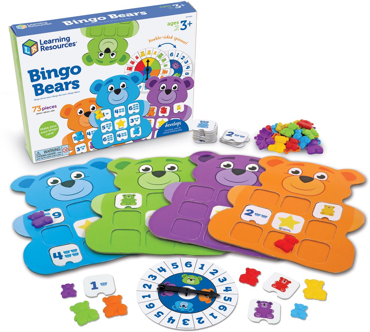 Learning Resources bingo bears! - 3+