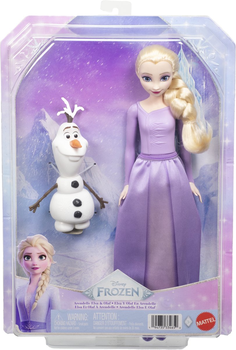 Disney Princess Disney Frozen Arendelle Elsa & Olaf Doll & Figure — cadeau in Spellen & Speelgoed - foto 7
