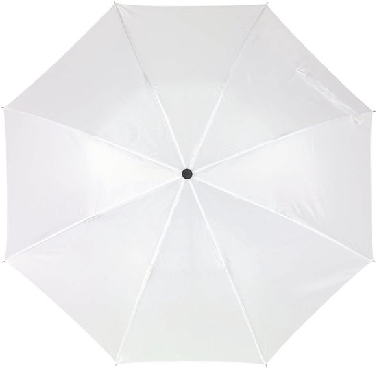 Parapluie de mariage pour les mariés - blanc - pliable - compact - diamètre 85 cm