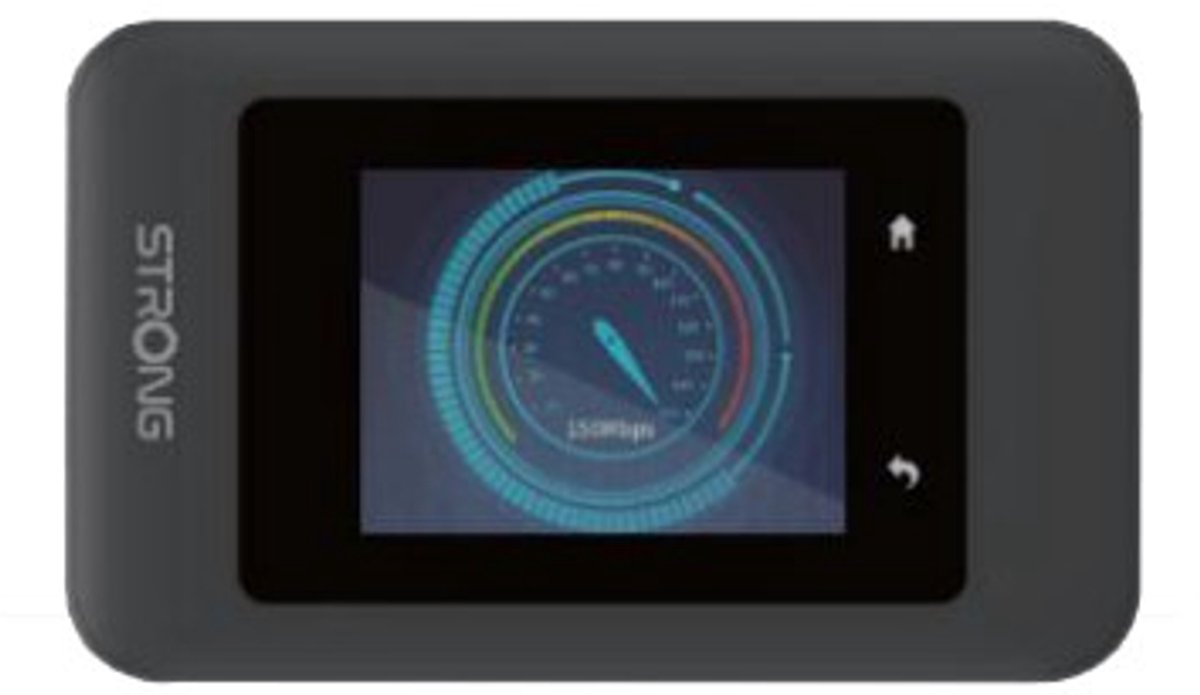 Router STRONG 4G+ LTE MiFi Hotspot Router Wi-Fi 1200 Black USB USB-C 3.2 Gen 1 (3.1 Gen 1) Wi-Fi 5 GHz