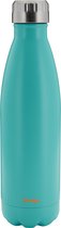 Smidge Thermosfles On The Go 450 Ml Rvs Turquoise/zilver