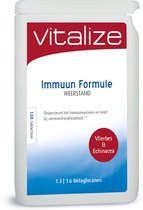 Vitalize Immuun Formule Weerstand 120 tabletten - Helpt de weerstand - Bevat de natuurlijke kruiden Echinacea en Vlierbessen
