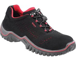 Uvex Motion Style ESD werkschoen - S1 - zwart/rood 43