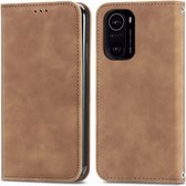 Xiaomi Mi 11i Portemonnee Hoesje Bruin - Cacious (Wallet Serie)