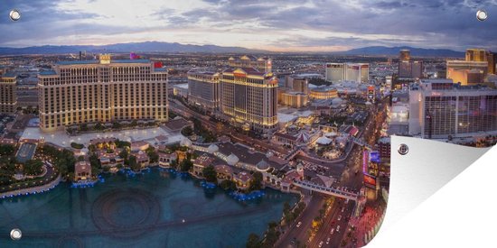 Tuinposter - Centrum Las Vegas