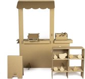 Kartonnen Speelgoed Winkeltje - Duurzaam Karton - Hobbykarton - KarTent
