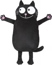 Bol.com Moses Kruik Ed The Cat 19 X 36 Cm Zwart aanbieding