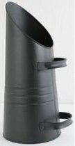 Dario Authentieke Kolenemmer - Dario Pelletemmer - gemaakt van metaal - zwarte poedercoating - groot model