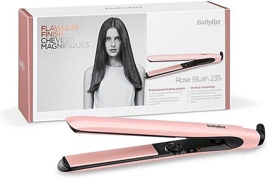 Onbevredigend sarcoom straal Babyliss 2498PRE Rose Blush Stijltang Roze/Zwart | bol.com