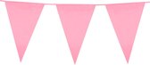 Boland - PE reuzenvlaggenlijn lichtroze Roze - Geen thema - Babyshower - Feestversiering